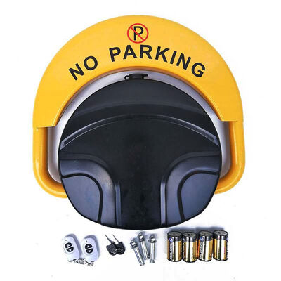 Bloqueo de estacionamiento para coche con carga de panel solar, con altura de elevación de 420 mm e impermeabilidad IP65 para sistema de gestión automática inteligente