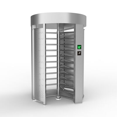 Tornosilla de altura completa de trabajo pesado con SS304/SS316 Cuadro de falla de seguridad segura Puerta giratoria de seguridad para la puerta principal de la prisión 20 ~ 30 personas por minuto