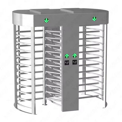 Grueso dual direccional 2000mA del carril 1.5m m del BI de Full Height Turnstile del lector de QR
