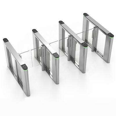 Puerta de velocidad de motor BLDC de 100W con barrera acrílica de 10 mm para girasol de control de acceso