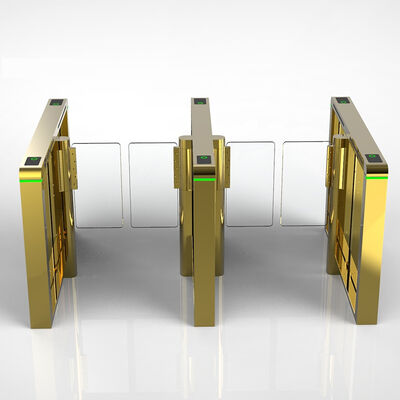 Rfid moderó el torniquete de cristal de la puerta de velocidad rápidamente que pasaba la anchura de 900m m
