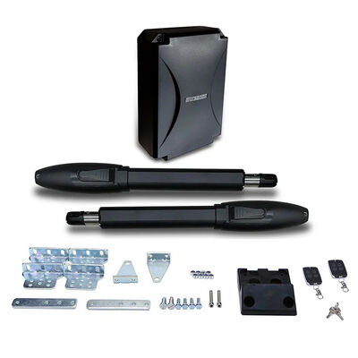 Abridor de puerta batiente de 24 V CC con capacidad de 300 kg y control remoto para patios residenciales