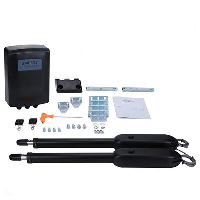 400KG Abrepuertas de puerta batiente de una sola hoja con motor de 60W y control remoto para operación automática de puerta batiente