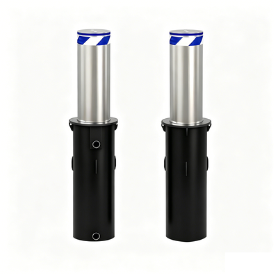 Bollar de elevación hidráulica totalmente automática con IP68 impermeable 600 mm de altura y resistencia al impacto de 30 toneladas