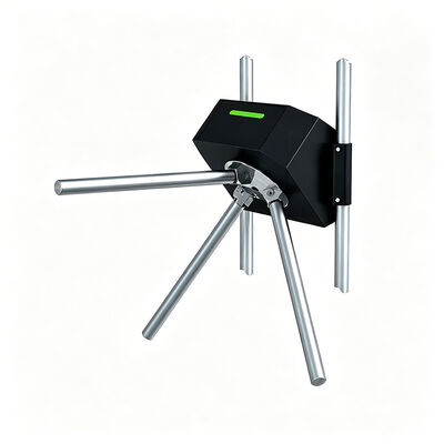 24 V de potencia continua Slim Smart Tripod Turnstile con acero inoxidable 304 y ancho de paso de 550 mm para el transporte público