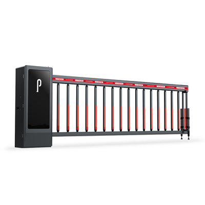 Puerta de barrera automática de acero inoxidable de trabajo pesado 200W 5m de longitud de la rayo para la seguridad del vehículo