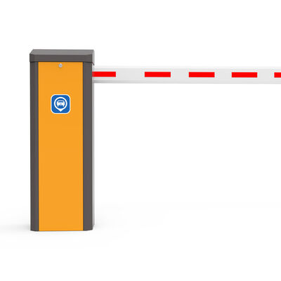 Puerta de barrera de estacionamiento sin escobillas para vehículos pesados con transmisión de engranajes de gusano y longitud de broca de 3-6M para áreas de alto tráfico