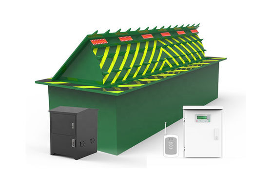 Bloqueador hidráulico de carreteras antiterrorista con 3,7 kW de potencia 80 toneladas de carga y 500 mm de altura de elevación para una alta seguridad