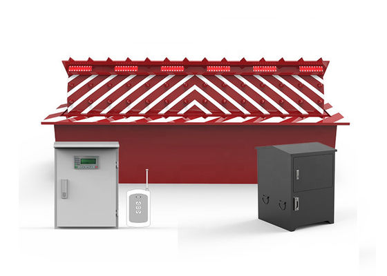 3Bloqueador de carretera hidráulico de.7KW con carcasa de acero A3 para barrera de control de vehículos de 80 toneladas