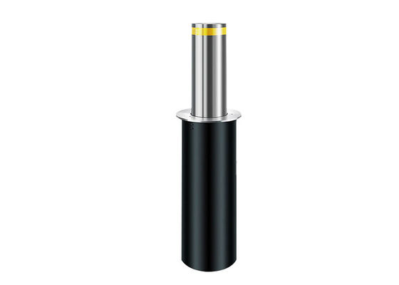 Bolardo automático retráctil de acero inoxidable 304 con carga de 70T y tiempo de elevación de 3-6 segundos para seguridad antiterrorista