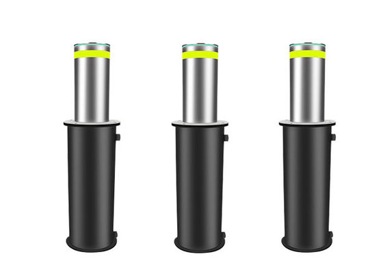 Bolardo retráctil hidráulico de acero inoxidable 304 con capacidad de carga de 70T y tiempo de elevación de 3-6s para seguridad