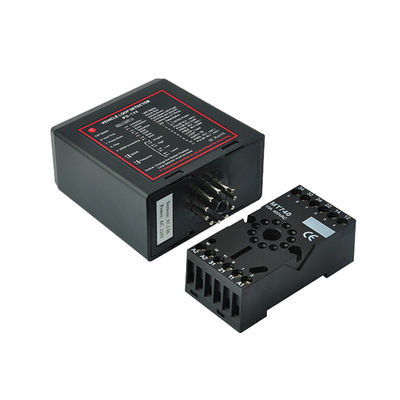 Detector de bucle de vehículo con tiempo de reacción de 100 ms, rango de frecuencia de 20 kHz a 170 kHz y relés de salida de 240 V/5 A para control de semáforos