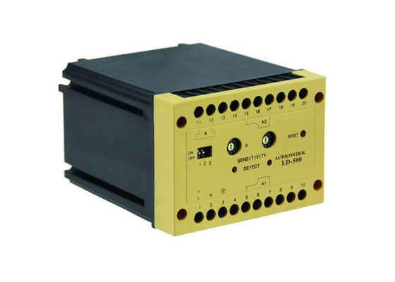 Detector de vehículos de bucle inductivo de un solo canal con tiempo de reacción de 10 ms y sensibilidad ajustable en 10 grados para control de acceso vehicular