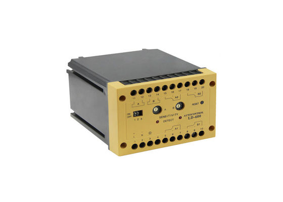 4 Detector de tráfico de circuito inductivo de frecuencia Sensor de circuito de vehículo de doble bobina con potencia AC 220V