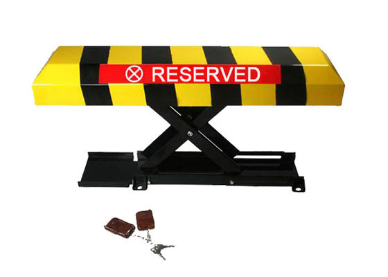 Bloqueo de estacionamiento automático con motor de acero laminado en frío de 2 mm DC12V con altura de elevación de 305 mm para asegurar el espacio del vehículo