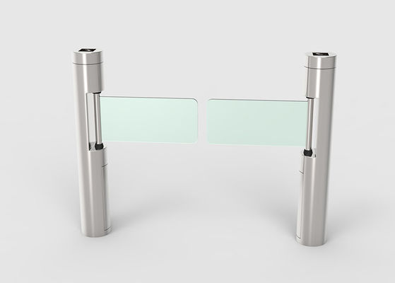 Barrera de paso abatible con brazo de 730 mm, tiempo de apertura de 0,5 segundos y giro de 180 grados