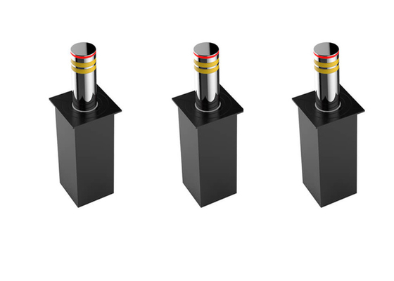 Bolardos retractables automáticos de la seguridad de tráfico bolardo de 304/316 SS con el grueso de 6m m - de 10m m