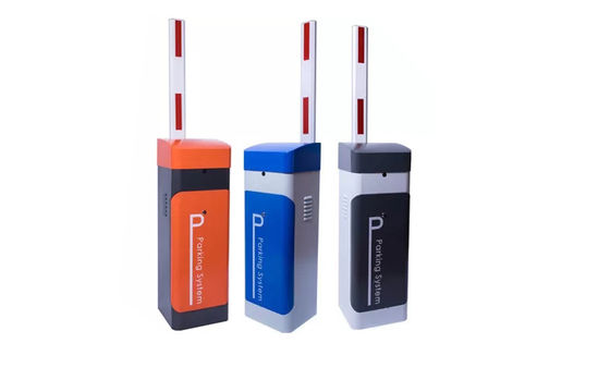 Barrera vehicular automática RFID con brazo de 6M de aleación de aluminio de 140W con velocidad ajustable