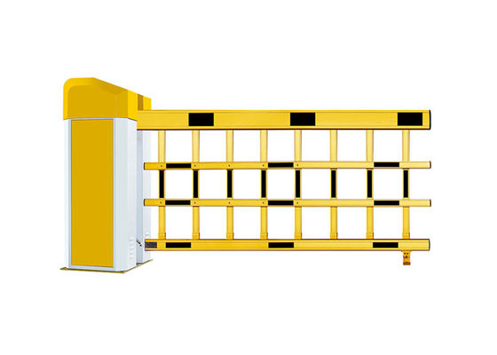 Puerta de barrera automática IP44 de 250W de 6m de brazo para seguridad interior y exterior