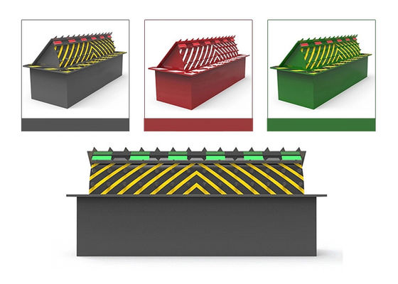 3.7KW IP68 RS485 Bloqueador hidráulico de carreteras para el control de tráfico de vehículos de alta seguridad