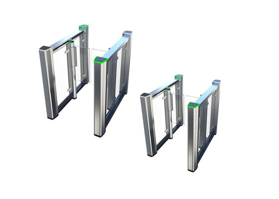 Torniquete biométrico RS485 IP54 con reconocimiento facial y barrera acrílica de 10 mm para control de acceso seguro