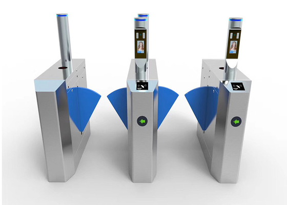 Control de acceso retractable Wing Gate de 0.2s RS485 SS304