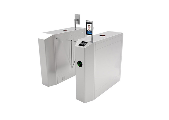 Lector de huella dactilar de acrílico Flap Turnstile Gate SS304