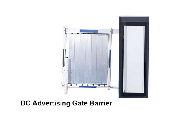 Color negro de la velocidad de DC 200w 3s que contiene la puerta publicitaria automática de la barrera del tráfico