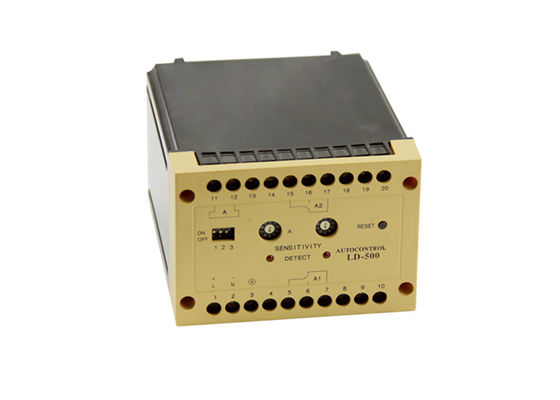 Detector de bucle vehicular de un solo canal, tiempo de reacción de 20 ms, consumo de energía de 5W, DC12V/24V para barreras