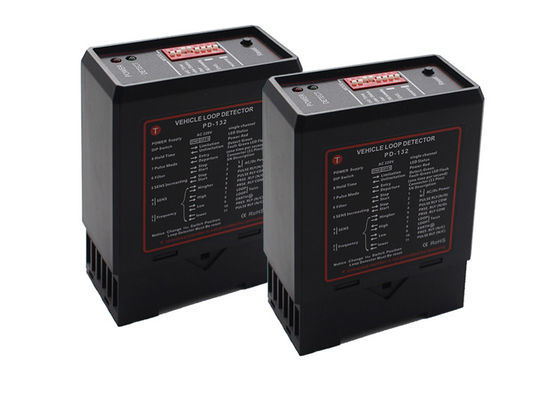 Detector de bucle de inducción de canal único con tiempo de reacción de 100 ms, relevos de salida de 240 V/5 A y rango de frecuencia de 20 kHz a 170 kHz para control de acceso del vehículo