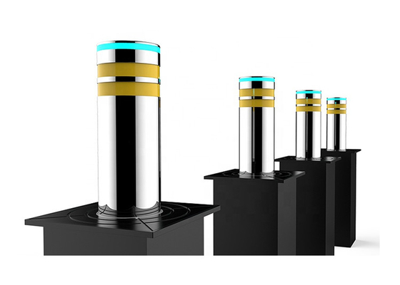 Molde de levantamiento hidráulico de acero inoxidable de la columna del bolardo del LED