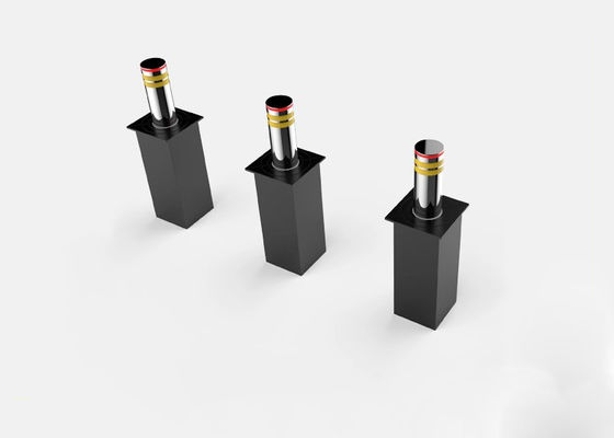 Bolardo hidráulico automático de velocidad ajustable con material de acero A3 e IP68 a prueba de agua para control de tráfico