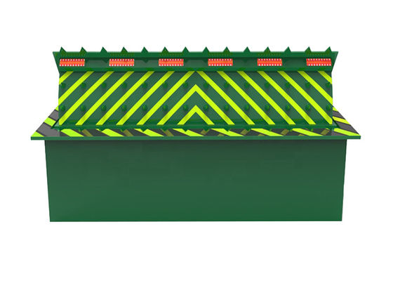 16 mm de espesor 3.7KW Control PLC Bloqueador hidráulico de carreteras para control de acceso de alta seguridad