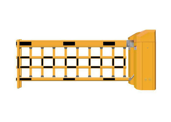 Puerta de barrera automática IP44 con motor de 250 W y brazo de 6 m para el control seguro del estacionamiento