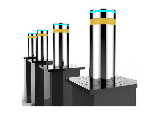 Superficie de espejo 6k Bollarda de elevación hidráulica con 5 millones de veces de vida útil y 100% de ciclo de trabajo