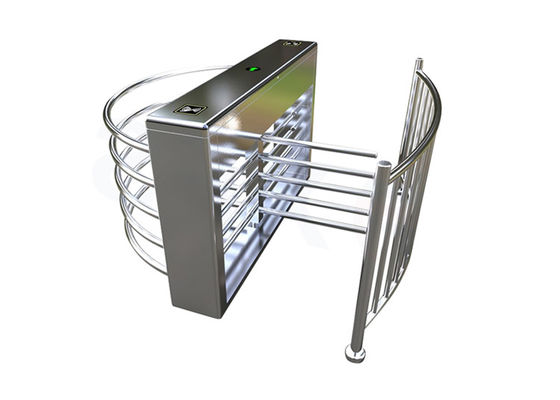 SS304 Tornillo de media altura de acero inoxidable con brazo de 450 mm y clasificación IP55 para un control de acceso seguro