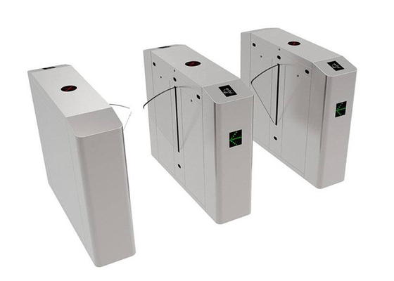 Lector de tarjetas retractable de la barrera de la aleta del carril 600m m Integrate Entrance Wire DC24V