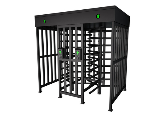 Grueso dual direccional 2000mA del carril 1.5m m del BI de Full Height Turnstile del lector de QR