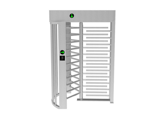 Torniquete lleno rotatorio semi automático peatonal de la altura del control de acceso