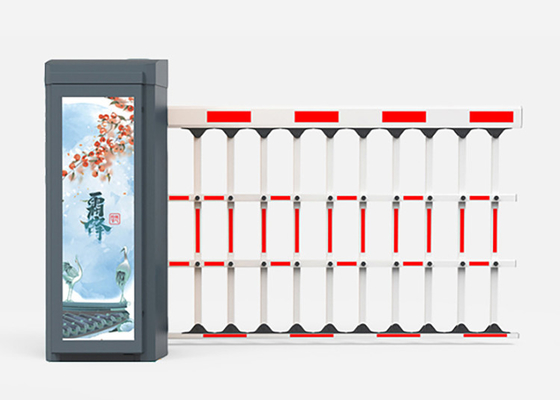 Motor sin cepillo inteligente de Arm Barrier Gate 24VDC de la cerca de la publicidad comercial